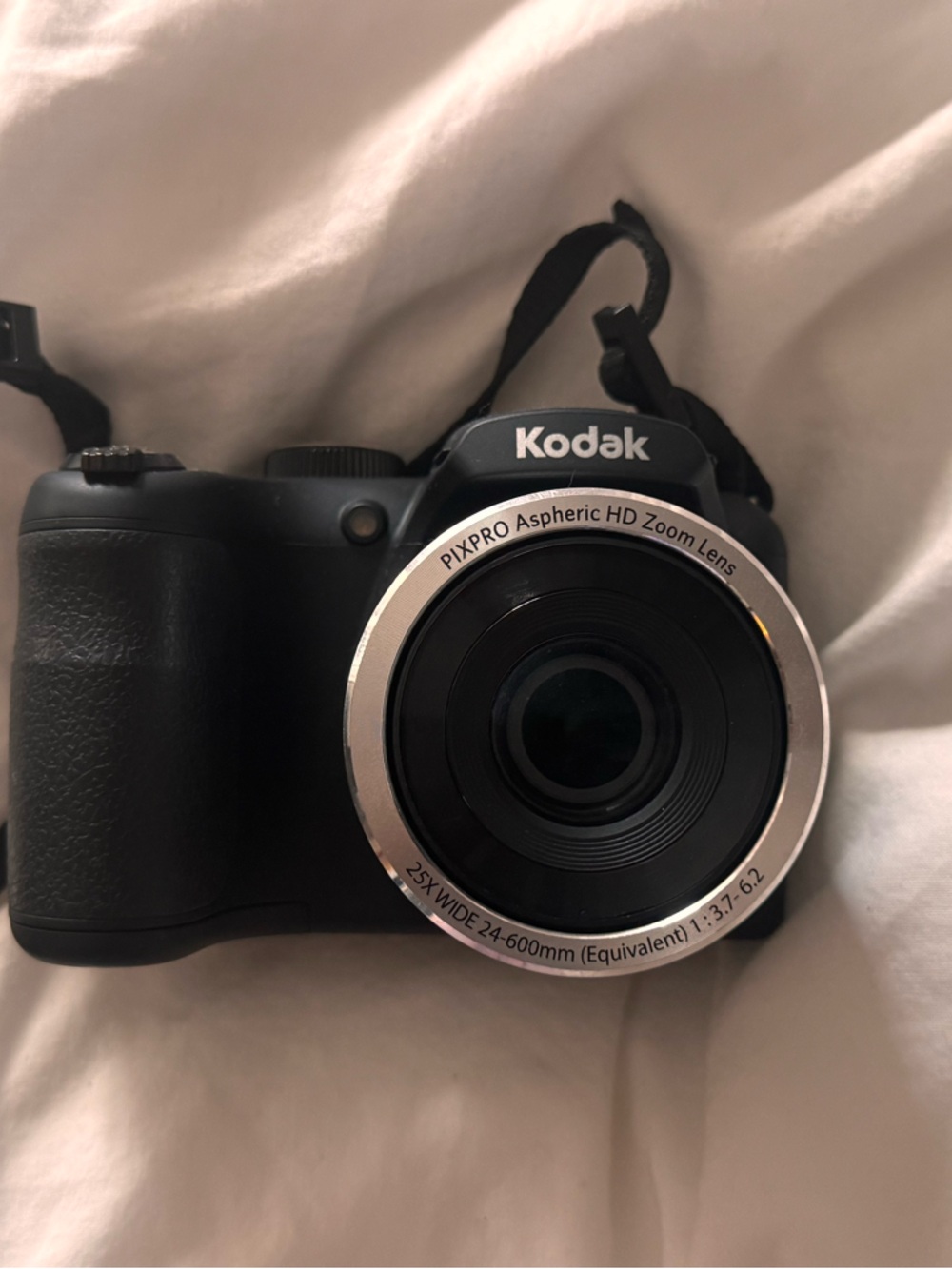 Kodak PixPro AZ252 Black Camera with Silver Lens Ring